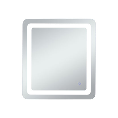 Elegant Furniture & Lighting - Genesis 24in x 30in soft edge LED mirror - MRE32430 veiw 1