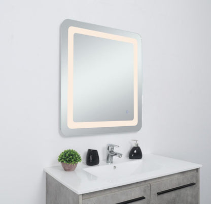 Elegant Furniture & Lighting - Genesis 24in x 30in soft edge LED mirror - MRE32430 veiw 4