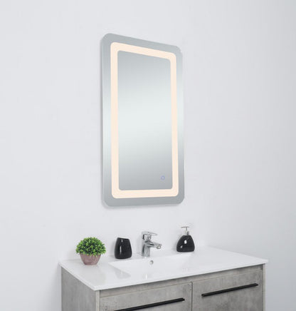 Elegant Furniture & Lighting - Genesis 24in x 36in soft edge LED mirror - MRE32436 veiw 4