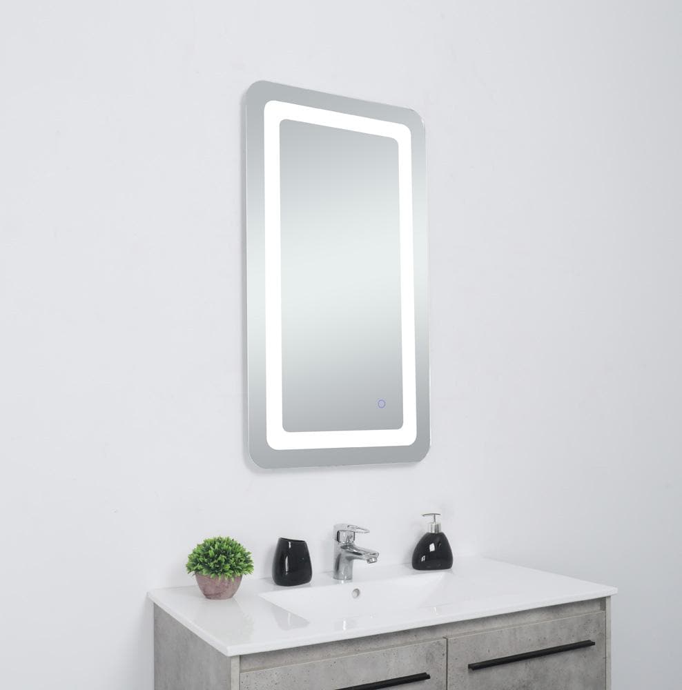 Elegant Furniture & Lighting - Genesis 24in x 36in soft edge LED mirror - MRE32436 veiw 5