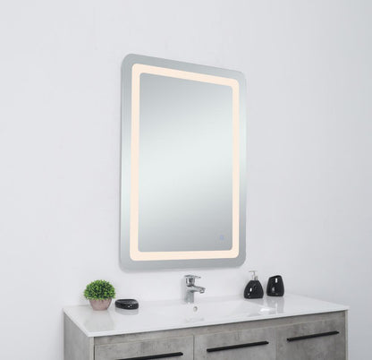 Elegant Furniture & Lighting - Genesis 24in x 40in soft edge LED mirror - MRE32440 veiw 4