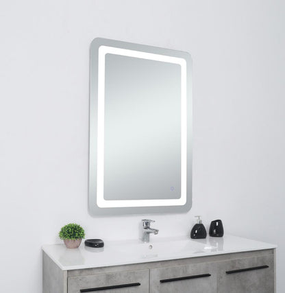 Elegant Furniture & Lighting - Genesis 24in x 40in soft edge LED mirror - MRE32440 veiw 5