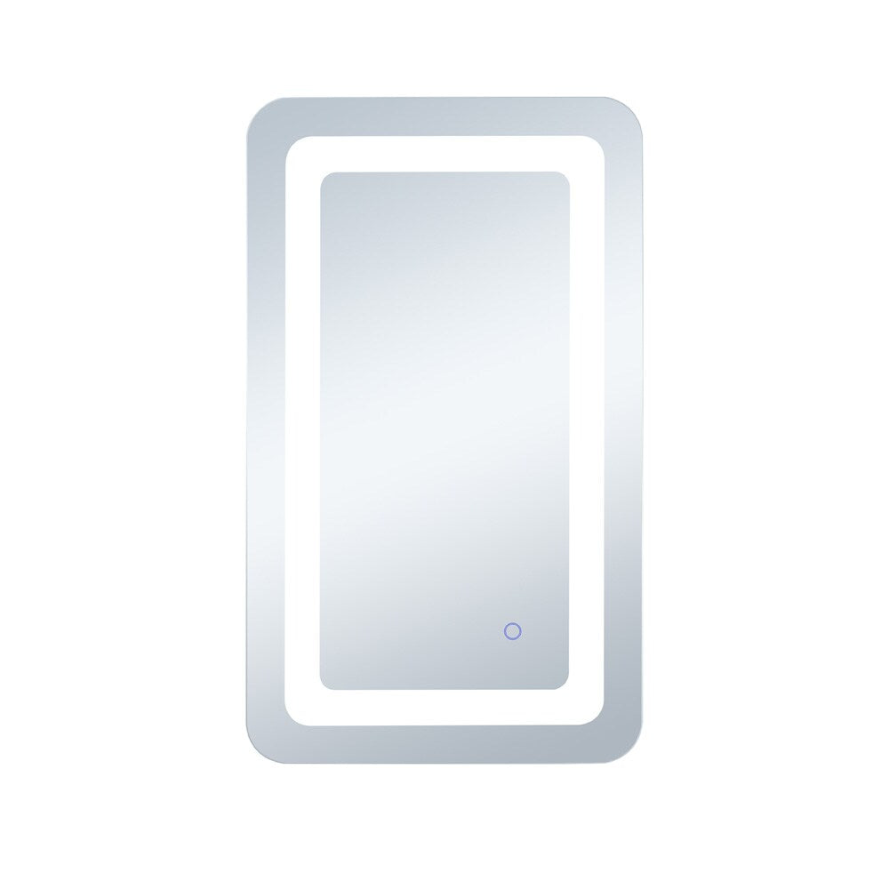 Elegant Furniture & Lighting - Genesis 27in x 30in soft edge LED mirror - MRE32730 veiw 1