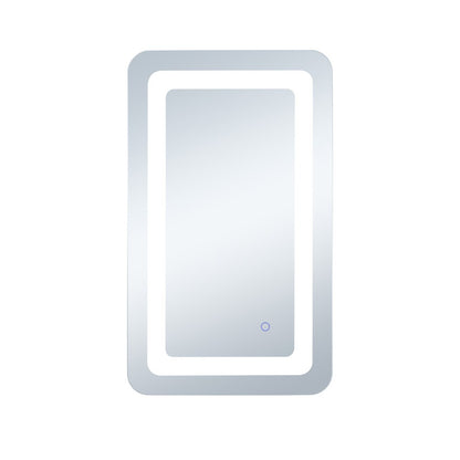 Elegant Furniture & Lighting - Genesis 27in x 30in soft edge LED mirror - MRE32730 veiw 1