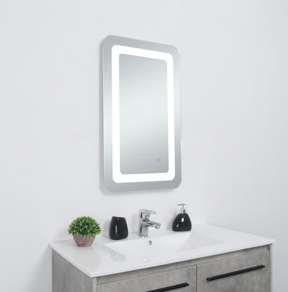 Elegant Furniture & Lighting - Genesis 27in x 30in soft edge LED mirror - MRE32730 veiw 5