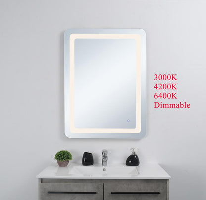 Elegant Furniture & Lighting - Genesis 27in x 36in soft edge LED mirror - MRE32736 veiw 2