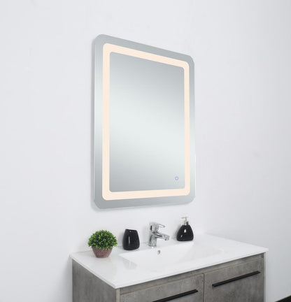 Elegant Furniture & Lighting - Genesis 27in x 36in soft edge LED mirror - MRE32736 veiw 4