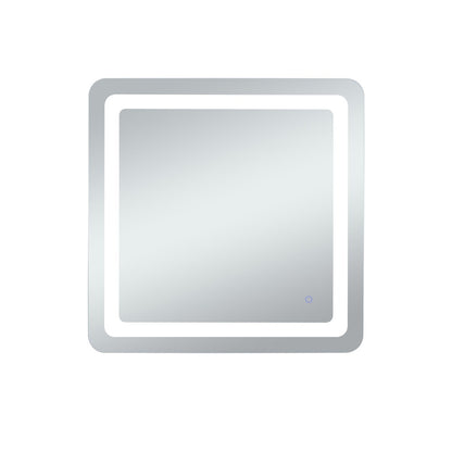 Elegant Furniture & Lighting - Genesis 30in x 30in soft edge LED mirror - MRE33030 veiw 1