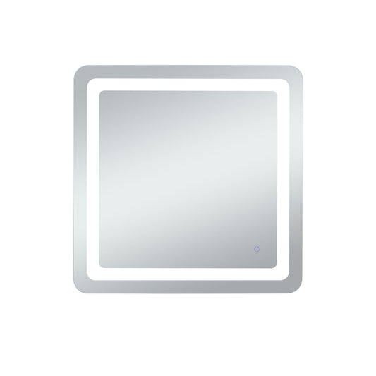 Elegant Furniture & Lighting - Genesis 30in x 30in soft edge LED mirror - MRE33030 veiw 1
