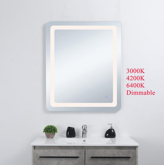 Elegant Furniture & Lighting - Genesis 30in x 36in soft edge LED mirror - MRE33036 veiw 2