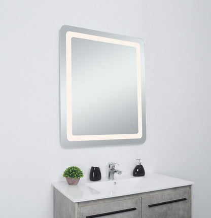 Elegant Furniture & Lighting - Genesis 30in x 36in soft edge LED mirror - MRE33036 veiw 3