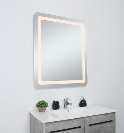 Elegant Furniture & Lighting - Genesis 30in x 36in soft edge LED mirror - MRE33036 veiw 4