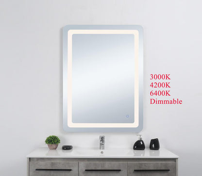 Elegant Furniture & Lighting - Genesis 30in x 40in soft edge LED mirror - MRE33040 veiw 2