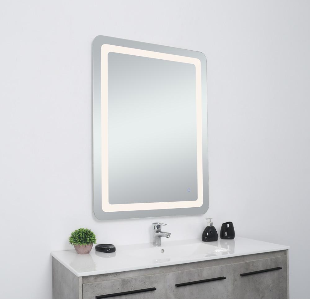 Elegant Furniture & Lighting - Genesis 30in x 40in soft edge LED mirror - MRE33040 veiw 3