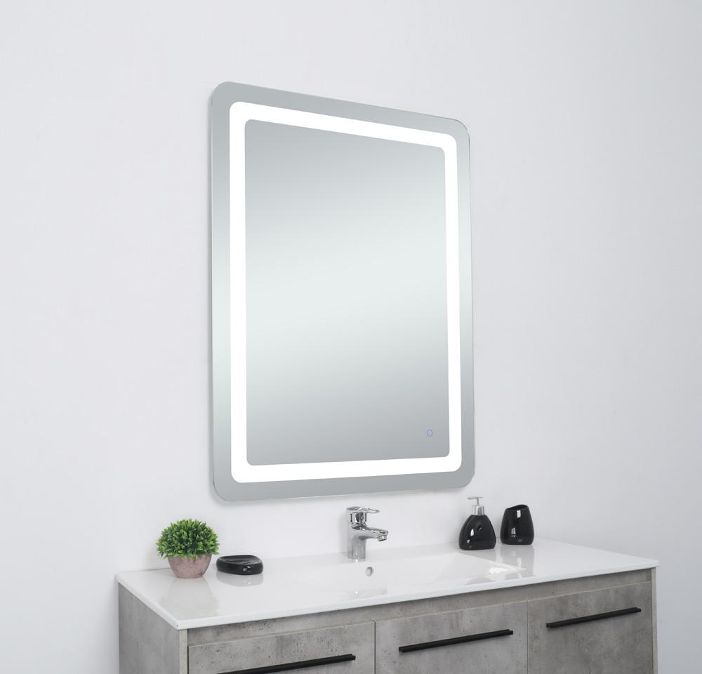 Elegant Furniture & Lighting - Genesis 30in x 40in soft edge LED mirror - MRE33040 veiw 5