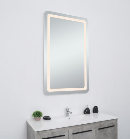 Elegant Furniture & Lighting - Genesis 30in x 48in soft edge LED mirror - MRE33048 veiw 4
