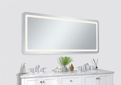 Elegant Furniture & Lighting - Genesis 30in x 72in soft edge LED mirror - MRE33072 veiw 3