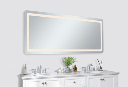 Elegant Furniture & Lighting - Genesis 30in x 72in soft edge LED mirror - MRE33072 veiw 4