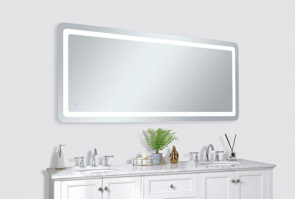 Elegant Furniture & Lighting - Genesis 30in x 72in soft edge LED mirror - MRE33072 veiw 5