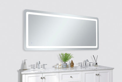 Elegant Furniture & Lighting - Genesis 30in x 72in soft edge LED mirror - MRE33072 veiw 5