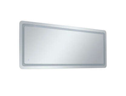 Elegant Furniture & Lighting - Genesis 30in x 72in soft edge LED mirror - MRE33072 veiw 8