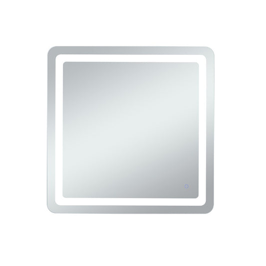 Elegant Furniture & Lighting - Genesis 36in x 36in soft edge LED mirror - MRE33636 veiw 1
