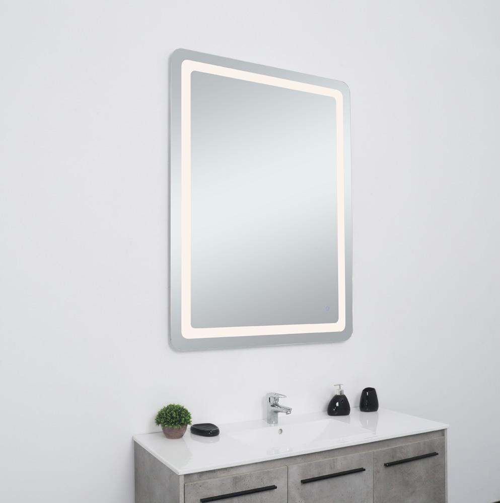 Elegant Furniture & Lighting - Genesis 36in x 48in soft edge LED mirror - MRE33648 veiw 3