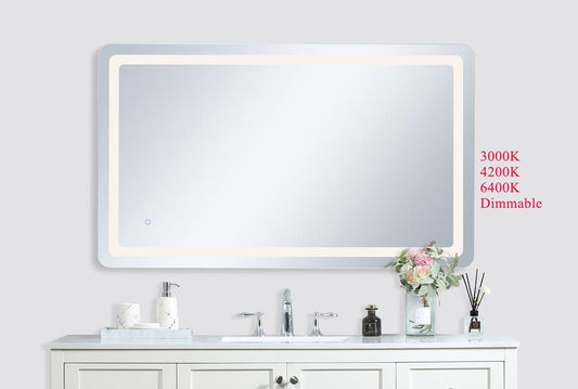 Elegant Furniture & Lighting - Genesis 36in x 60in soft edge LED mirror - MRE33660 veiw 2