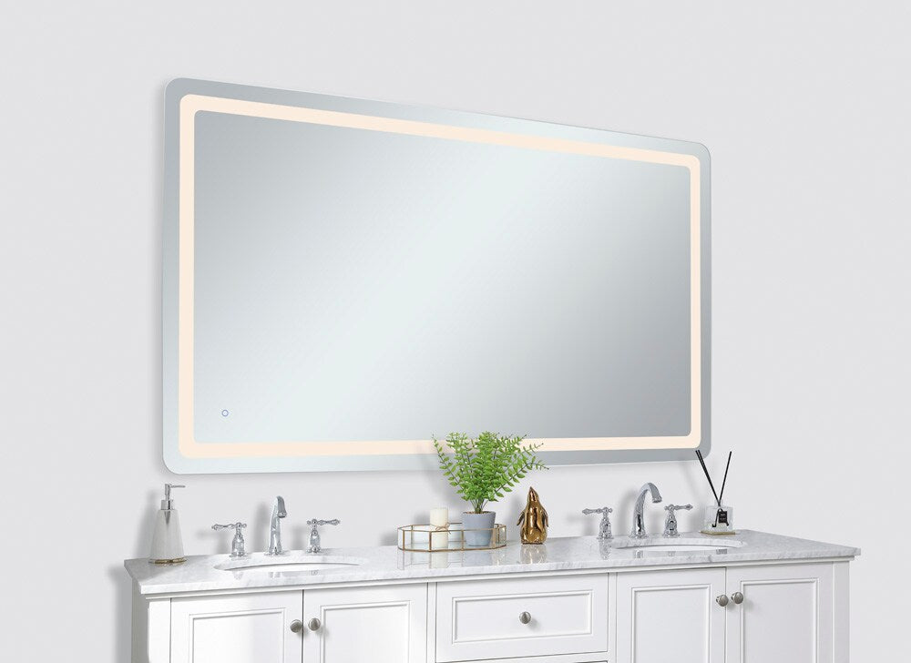 Elegant Furniture & Lighting - Genesis 42in x 72in soft edge LED mirror - MRE34272 veiw 4