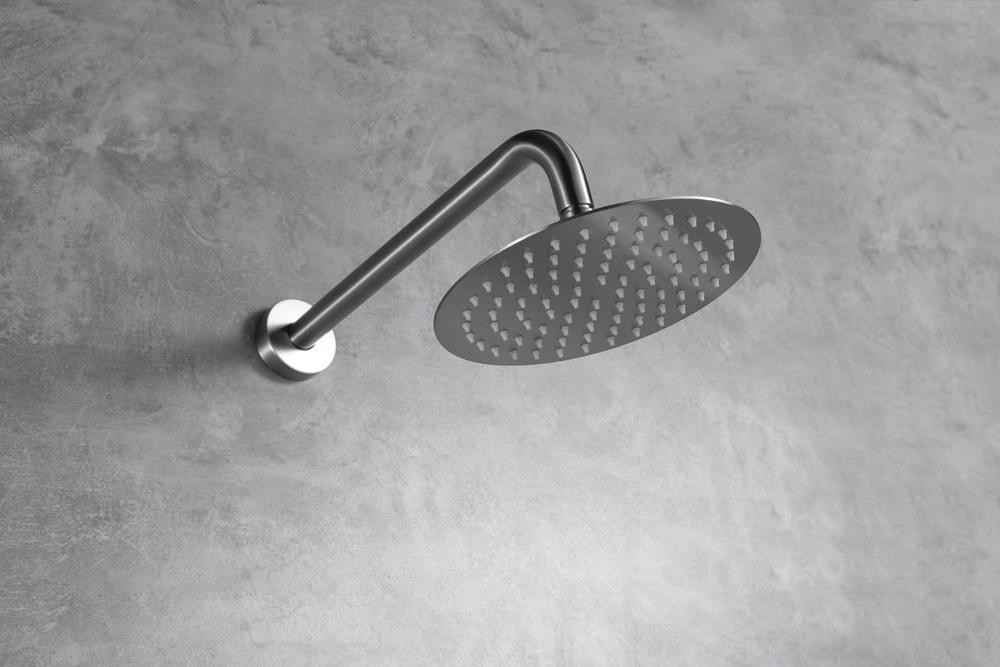 Elegant Furniture & Lighting - George Complete Shower and Tub Faucet with Rough-in Valve in Brushed Nickel - FAS-9002BNK veiw 5