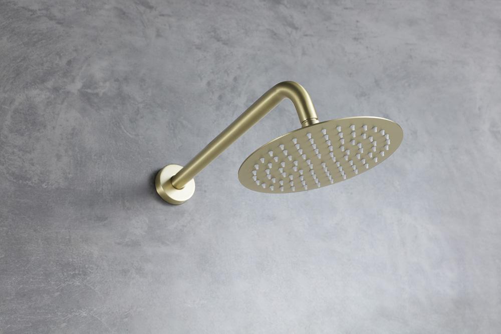 Elegant Furniture & Lighting - George Complete Shower Faucet System with Rough-in Valve in Brushed Gold - FAS-9001BGD veiw 5