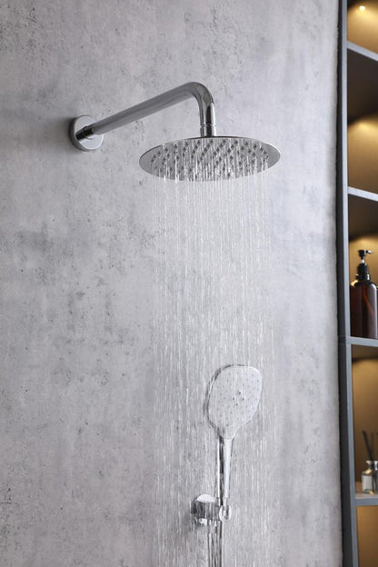 Elegant Furniture & Lighting - George Complete Shower Faucet System with Rough-in Valve in Chrome - FAS-9001PCH veiw 4