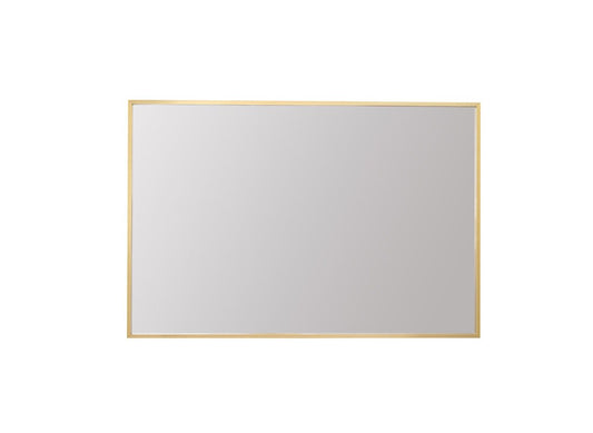 Elegant Furniture & Lighting - Grace Aluminum Frame Rectangle Mirror 24x36 In Gold - MR72436G veiw 1