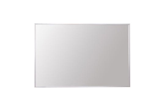 Elegant Furniture & Lighting - Grace Aluminum Frame Rectangle Mirror 24x36 In Silver - MR72436S veiw 1