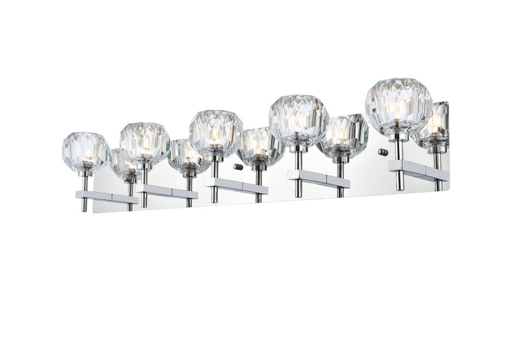Elegant Furniture & Lighting - Graham 5 Light Wall Sconce in Chrome - 3509W32C veiw 1