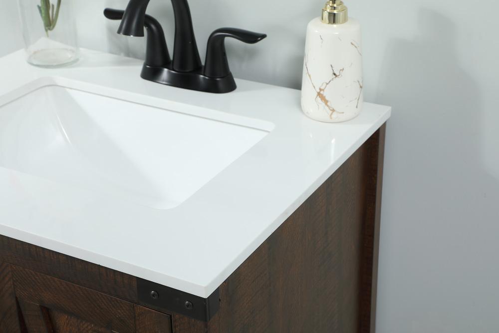 Elegant Furniture & Lighting - Grant 24 inch Single bathroom vanity in expresso - VF90224EX veiw 6