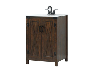 Elegant Furniture & Lighting - Grant 24 inch Single bathroom vanity in expresso - VF90224EX veiw 8