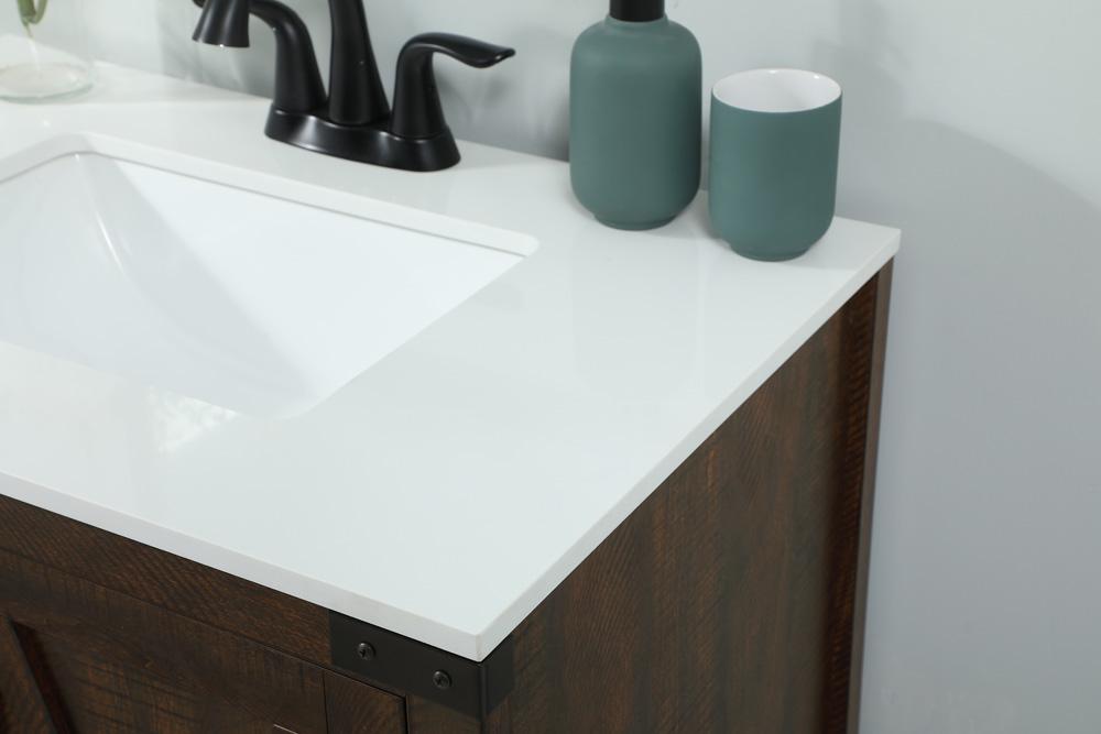 Elegant Furniture & Lighting - Grant 30 inch Single bathroom vanity in expresso - VF90230EX veiw 6