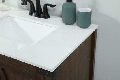 Elegant Furniture & Lighting - Grant 30 inch Single bathroom vanity in expresso - VF90230EX veiw 6
