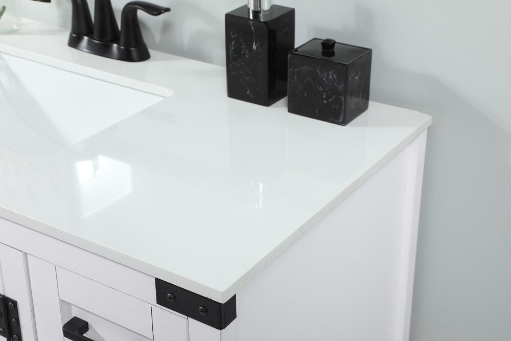 Elegant Furniture & Lighting - Grant 32 inch Single bathroom vanity in white - VF90232WH veiw 6