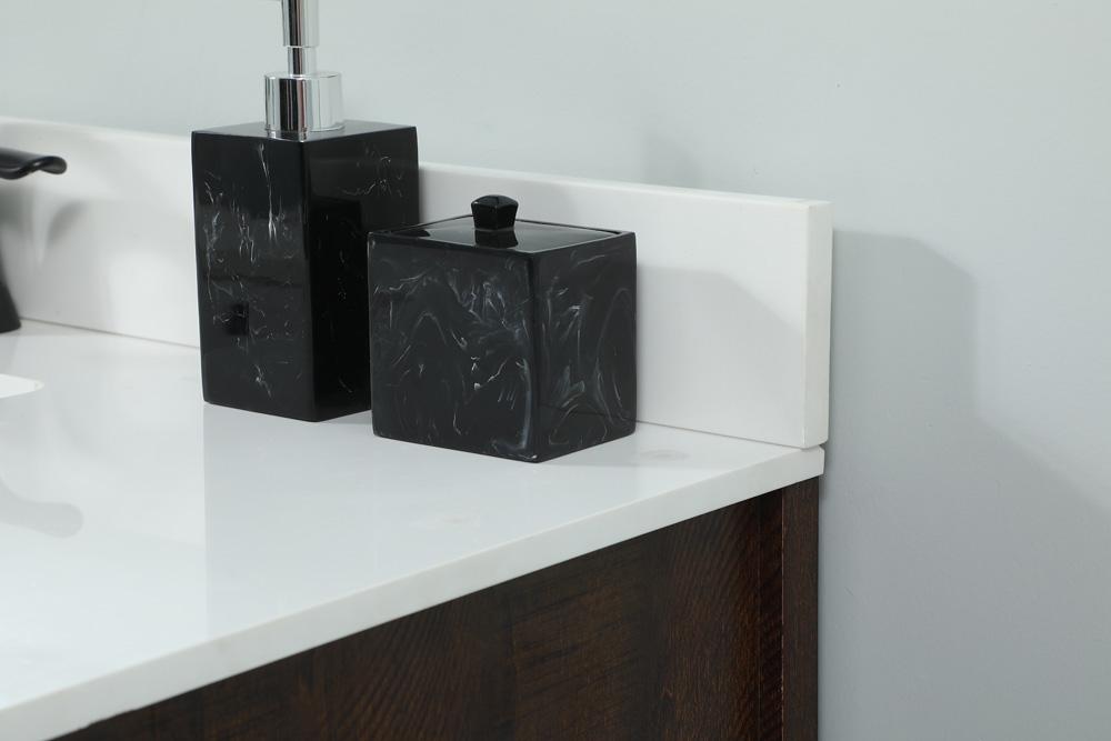 Elegant Furniture & Lighting - Grant 32 inch Single bathroom vanity in expresso with backsplash - VF90232EX-BS veiw 6