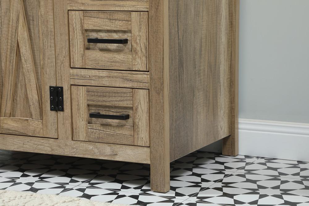 Elegant Furniture & Lighting - Grant 32 inch Single bathroom vanity in natural oak with backsplash - VF90232NT-BS veiw 7