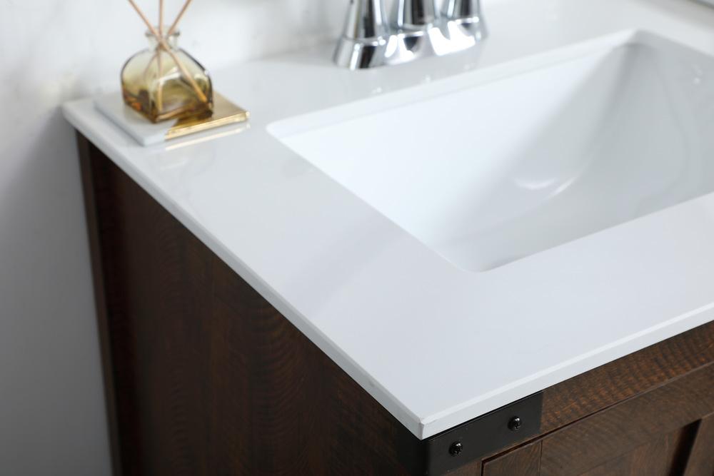 Elegant Furniture & Lighting - Grant 36 inch Single Bathroom Vanity in Espresso - VF90236EX veiw 5