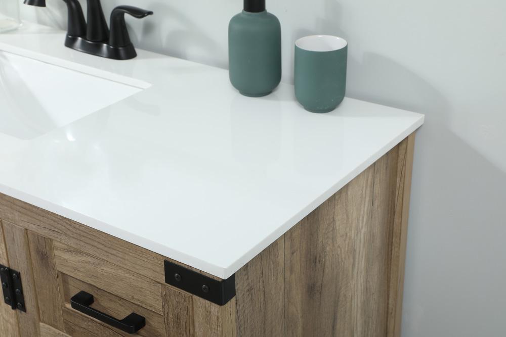 Elegant Furniture & Lighting - Grant 36 inch Single bathroom vanity in natural oak - VF90236NT veiw 6