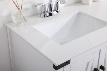 Elegant Furniture & Lighting - Grant 36 inch bathroom vanity in White - VF90236WH veiw 6