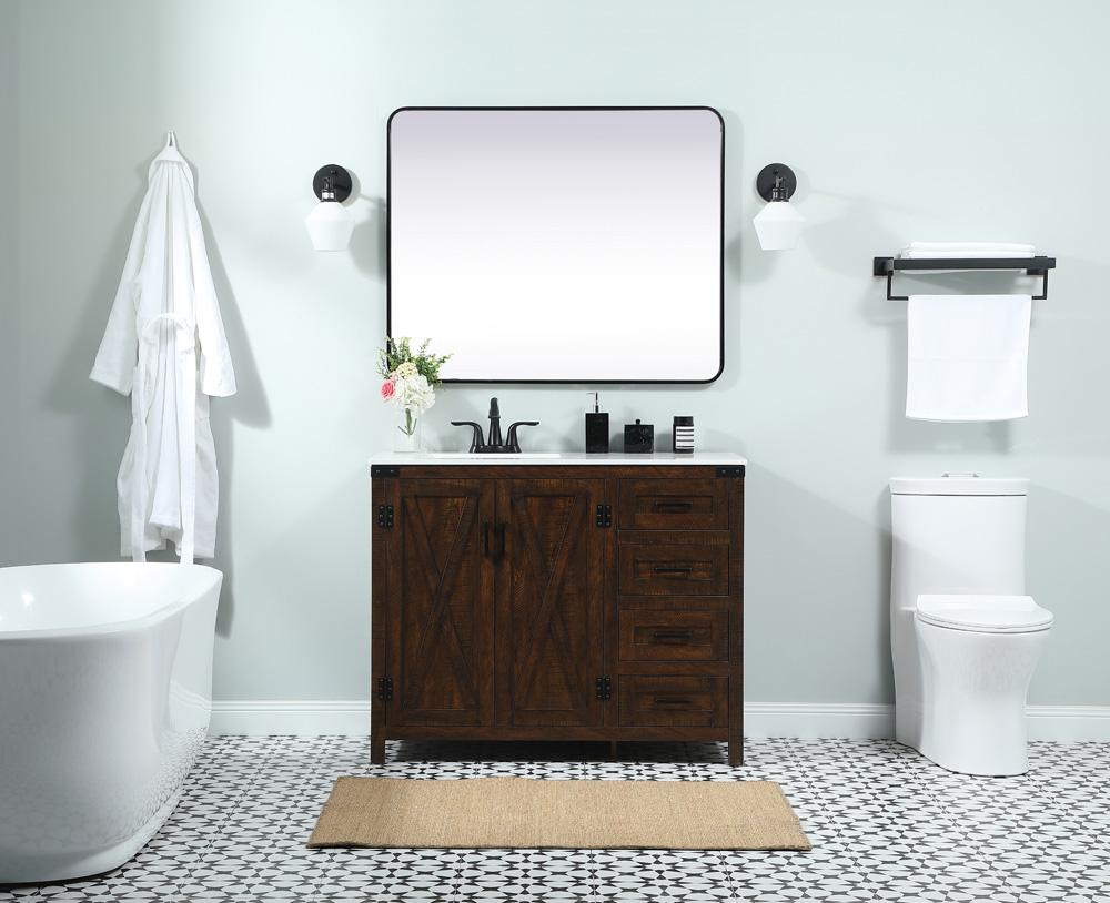 Elegant Furniture & Lighting - Grant 42 inch Single bathroom vanity in expresso - VF90242EX veiw 5