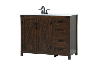Elegant Furniture & Lighting - Grant 42 inch Single bathroom vanity in expresso - VF90242EX veiw 8