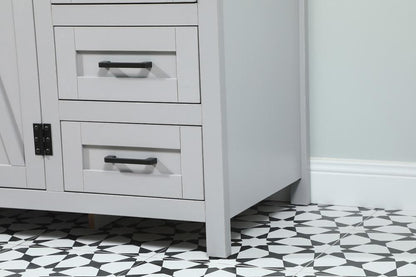 Elegant Furniture & Lighting - Grant 42 inch Single bathroom vanity in grey - VF90242GR veiw 8