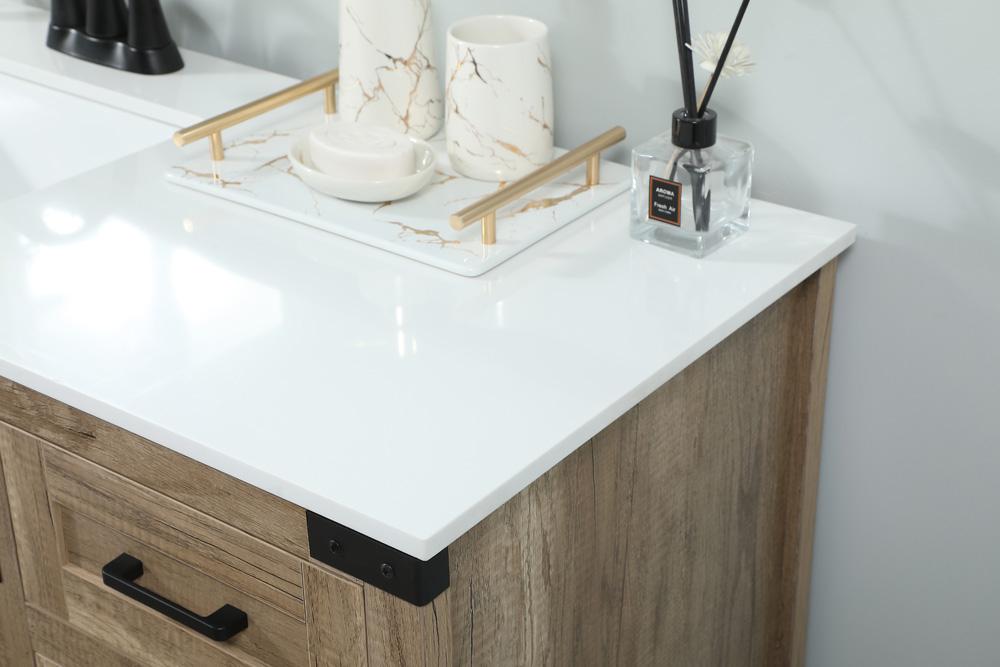Elegant Furniture & Lighting - Grant 42 inch Single bathroom vanity in natural oak - VF90242NT veiw 6
