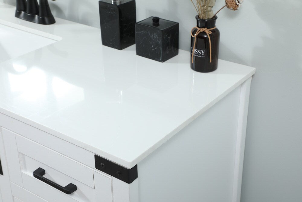 Elegant Furniture & Lighting - Grant 42 inch Single bathroom vanity in white - VF90242WH veiw 6
